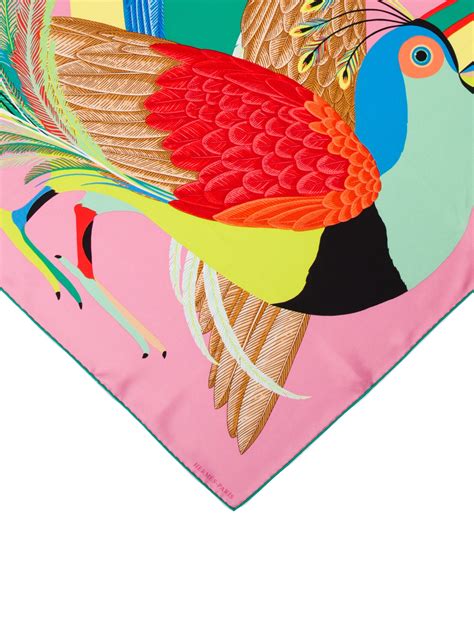 Hermès Toucans De Paradis Silk Scarf w/ Tags 